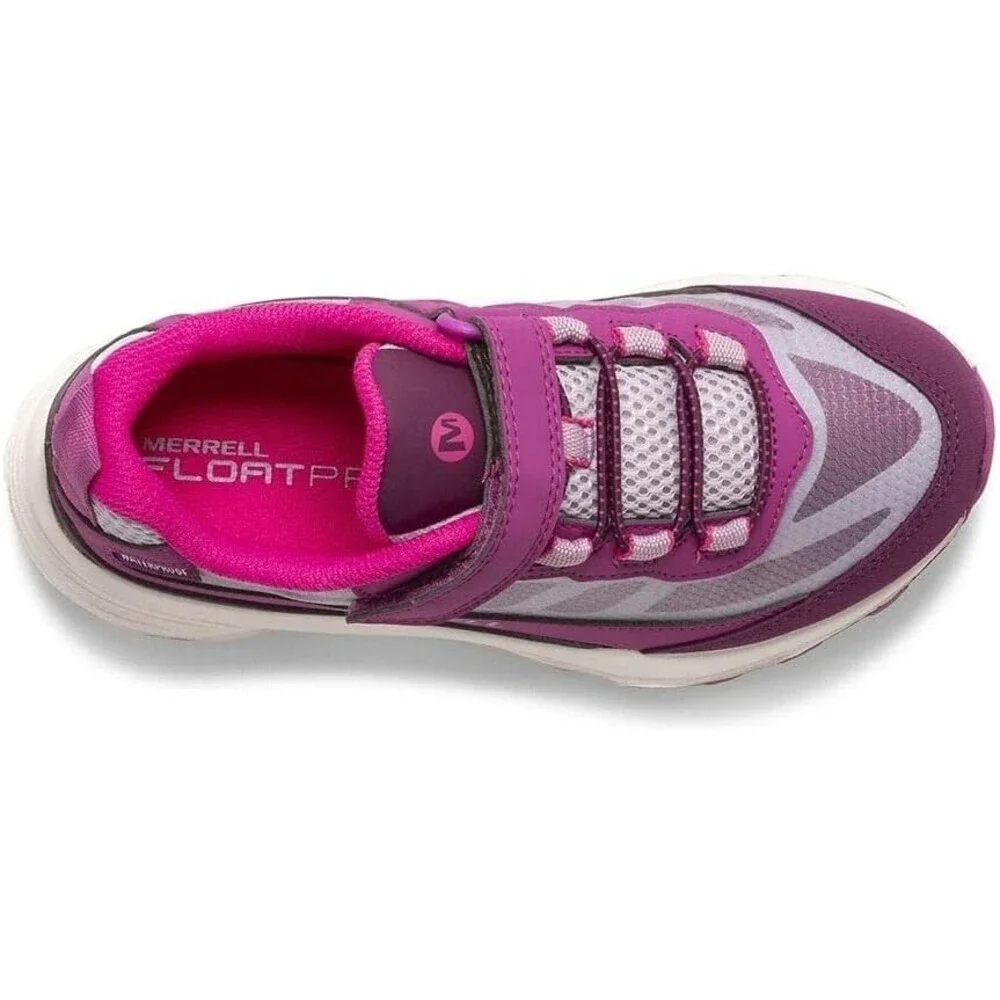 Merrell Moab Speed Low A/C MK165879 Kids 7 Berry Waterproof Hiking Shoes JOBB057